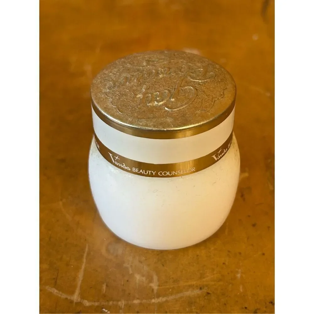 Vintage Gay Romance  Vanda  Empty Cream Sachet Bottle Jar (8287)